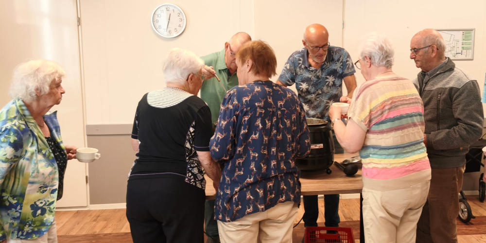Samen Soepen zorgt voor ontmoeting en gezelligheid in De Klik