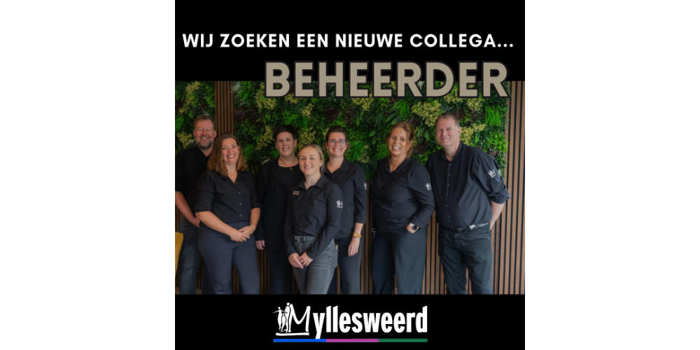 Vacature: Beheerder Cultureel Centrum Myllesweerd in Mill