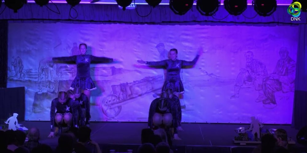 Video: Dansgarde pronkzitting Wilbertoord